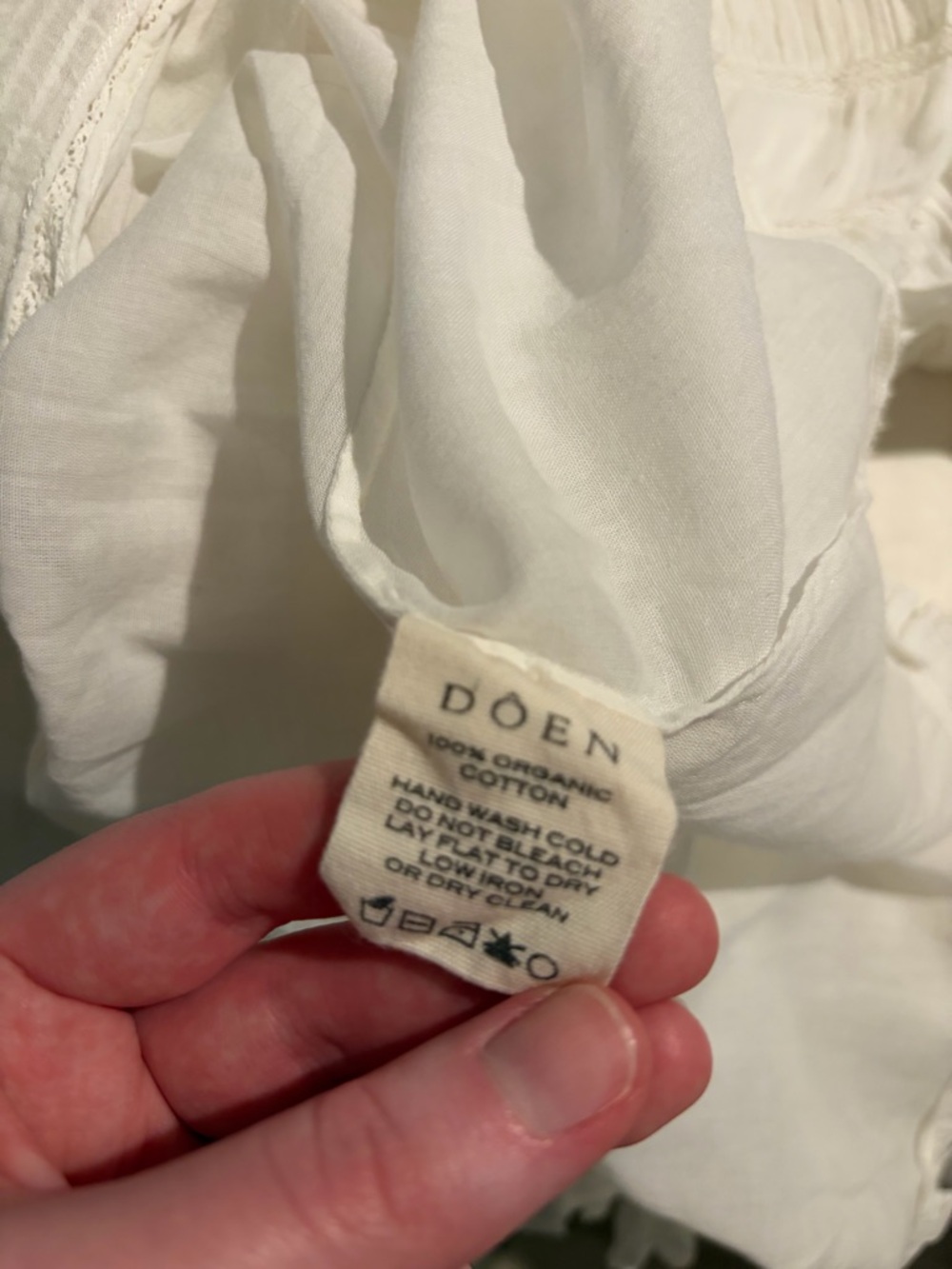 Doen Phoebe Dress in Salt - Picture 14 of 15